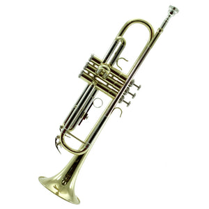 Sky Band Approved Gold Lacquer Plated Brass Bb Trumpet Guarantee Top Quality Sound