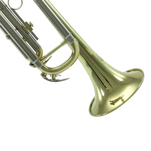 Sky Band Approved Gold Lacquer Plated Brass Bb Trumpet Guarantee Top Quality Sound