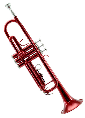 Sky Band Approved Red Lacquer Plated Brass Bb Trumpet Guarantee Top Quality Sound