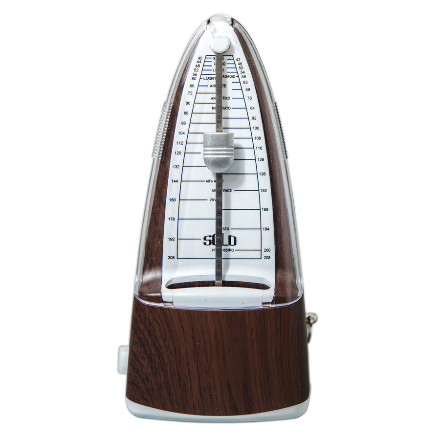 High Quality New Style SOLO300 Mechanical Metronome Wood Color