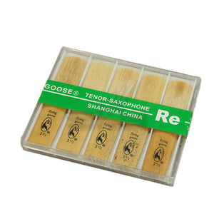 Flying Goose Tenor Saxophone Reeds Strength 2.5, Pack of 10