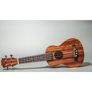 Soprano Ukulele Classic Mahogany 21 Inch Satin Finish (Carved)