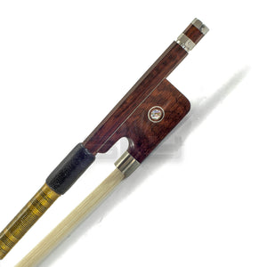 Sky 4/4 Full Size Cello Bow Snakewood with Snakewood Frog Gold Wrap Well Balanced