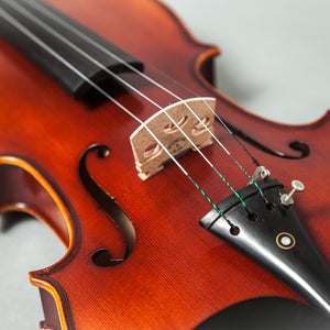 Professional Hand Made Violins 4/4 Full Size Beautiful Flamed Back Ebony Fitting