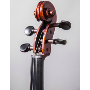 Sky Music FL004--EB-9R300 Ebony Fitted 4/4 Full Size Acoustic Violin Red Oil Varnish