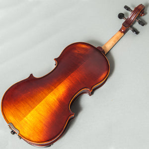 Sky FL003--EB-SBD269 Hand Made Professional 4/4 Full Size Violin Ebony Fitted Flammed Pattern