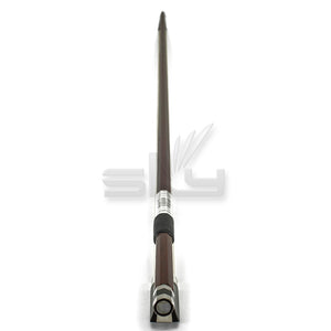 Violin Bow Brazil Wood Intermediate Octagonal Fully-Line Abalone Frog
