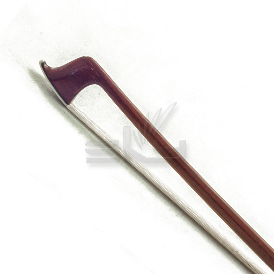 Violin Bow Brazil Wood Intermediate Octagonal Fully-Line Abalone Frog Whalebone Wrapping
