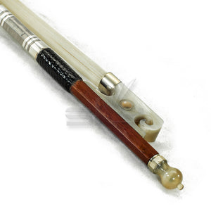 SKY 4/4 Full Size Violin Bow Brazil Wood Round Stick Ox Bone Frog