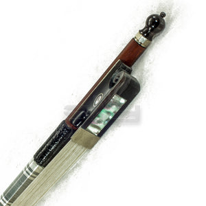 SKY 4/4 Full Size Violin Bow Brazil Wood Round Stick Black Ox Horn Artist Frog