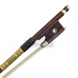 Sky 4/4 Full Size Violin Bow Snakewood with Snakewood frog Gold Wrap Well Balanced