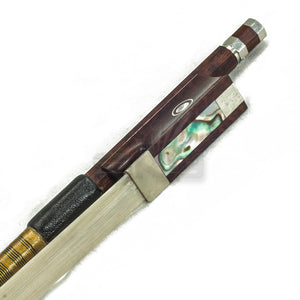Sky 4/4 Full Size Violin Bow Snakewood with Snakewood frog Gold Wrap Well Balanced