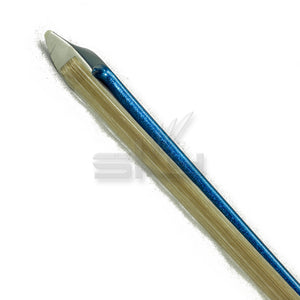 SKY 4/4 Violin Bow Satin Carbon Fiber Round Stick Double Pearl Eye Frog - Blue