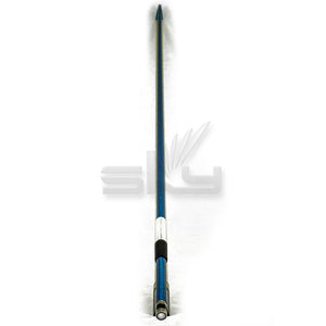 SKY 4/4 Violin Bow Satin Carbon Fiber Round Stick Double Pearl Eye Frog - Blue