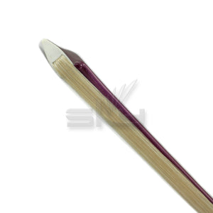 SKY 4/4 Violin Bow Satin Carbon Fiber Round Stick Double Pearl Eye Frog - Pink