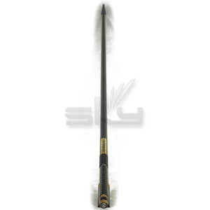 SKY 4/4 Violin Bow Silver Inlaid Patterned Carbon Fiber Bow Golden Fleur De Lys Frog