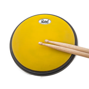 PAITITI 8 Inch Portable Practice Drum Pad with Carrying Bag