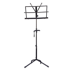 Sky Durable Adjustable Guitar & Sheet Music Stand with Neck Support Combo Stand