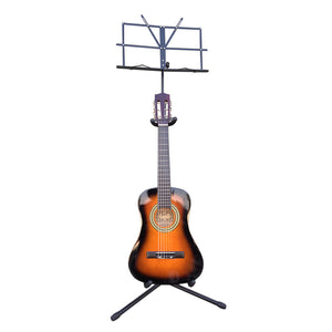 Sky Durable Adjustable Guitar & Sheet Music Stand with Neck Support Combo Stand