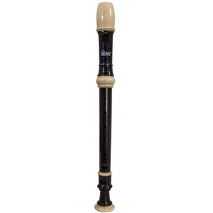 Paititi Soprano Recorder 8-Hole With Cleaning Rod + Carrying Bag, Creamy/Black Color Key of C-Recorder-Rosa Musical Instrument