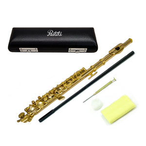 Sky(Paititi) Band Approved Gold Plated Piccolo Key of C Starter Kit