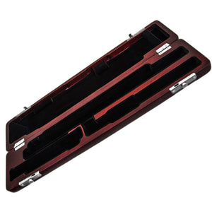Paititi Mahogany Wood B foot Flute Hard Case French Style High Quality Flute Case