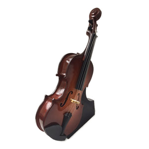 Sky Mini Cute Cello Shape Music Box with Delicate Stand