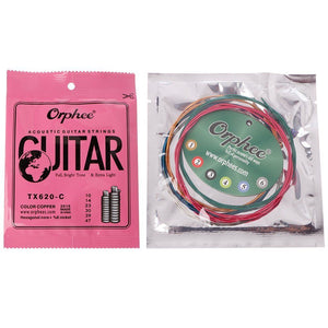 Orphee Color Copper Acoustic/Electric/Classic Guitar String