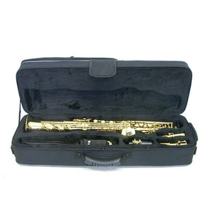 SKY Straight Soprano Saxophone Case/Backpack/Shoulder Straps/Handles