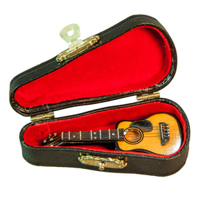 Sky Mini Ukelele Miniature Musical Instrument 1:12 Small Guitar Ornament 3 Inches
